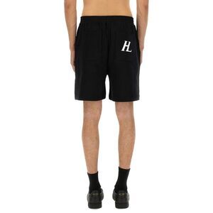 HELMUT LANG Logo Sweatshorts Men BLACK Pants